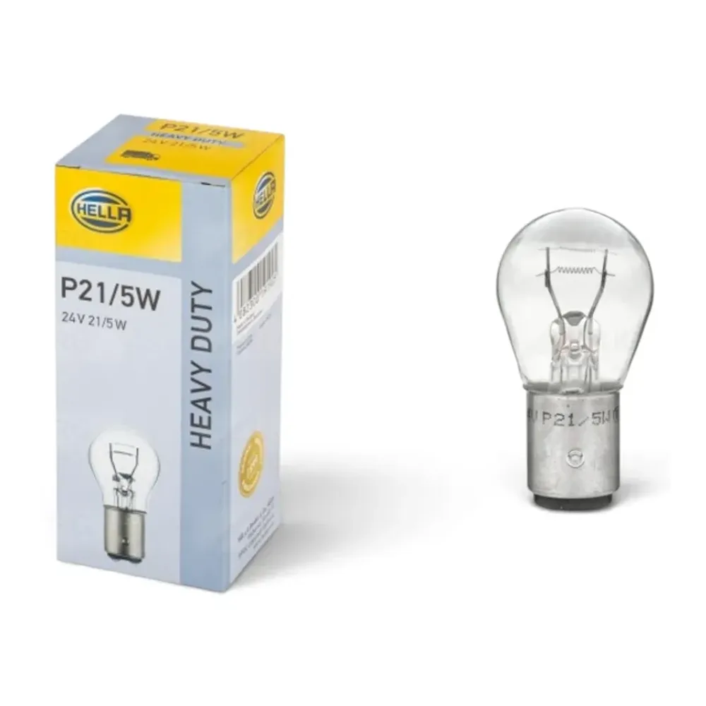 Bec P21/5W Halogen Hella Para 24V 5W